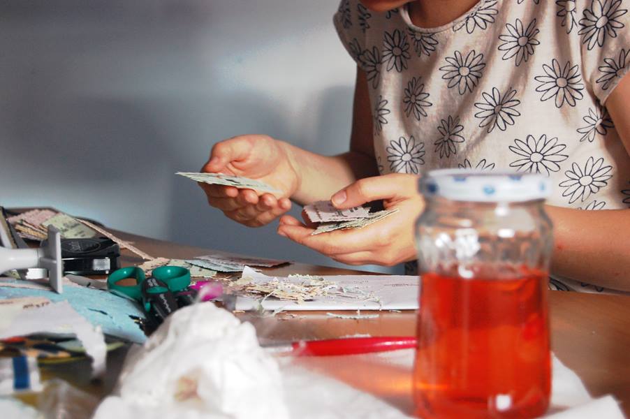 Carta artigianale da Muriel