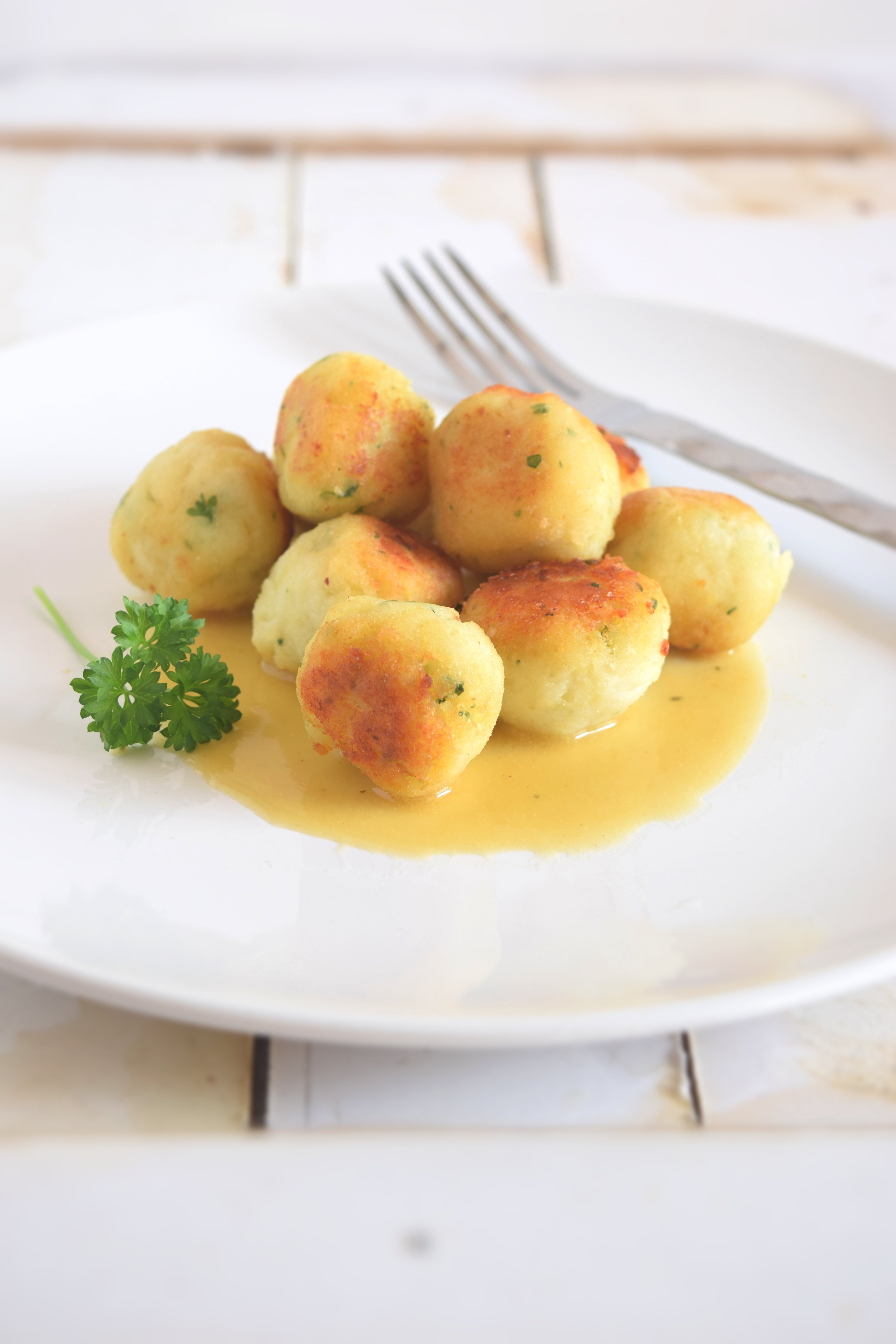 Polpette di merluzzo al limone