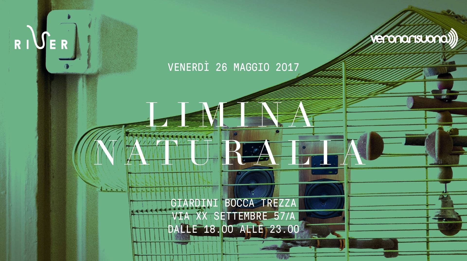 River ai Giardini di Palazzo Bocca Trezza