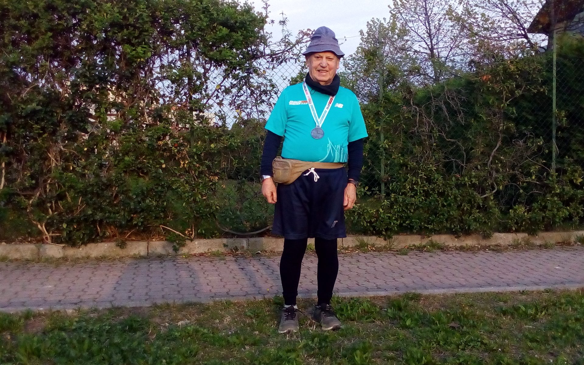 Rodolfo Zanchetta, maratoneta