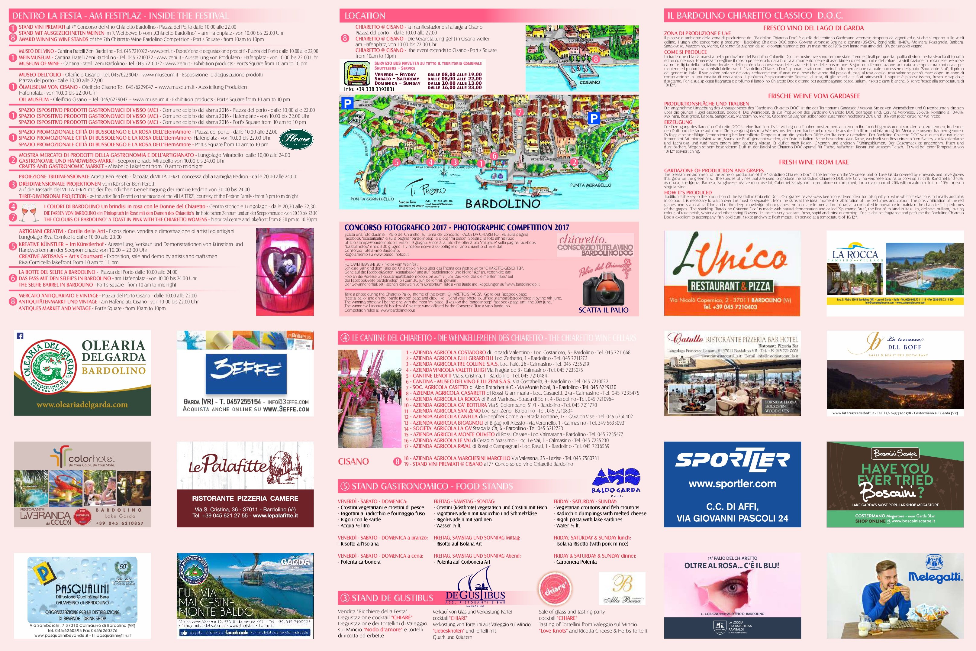 Programma palio chiaretto