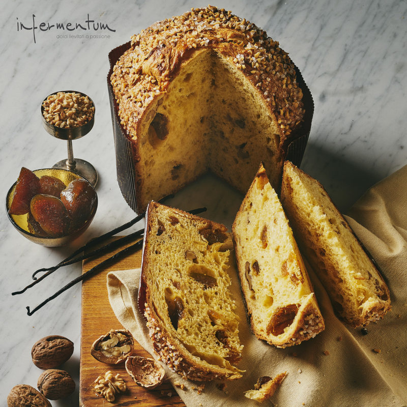 Panettone Fichi mele noci