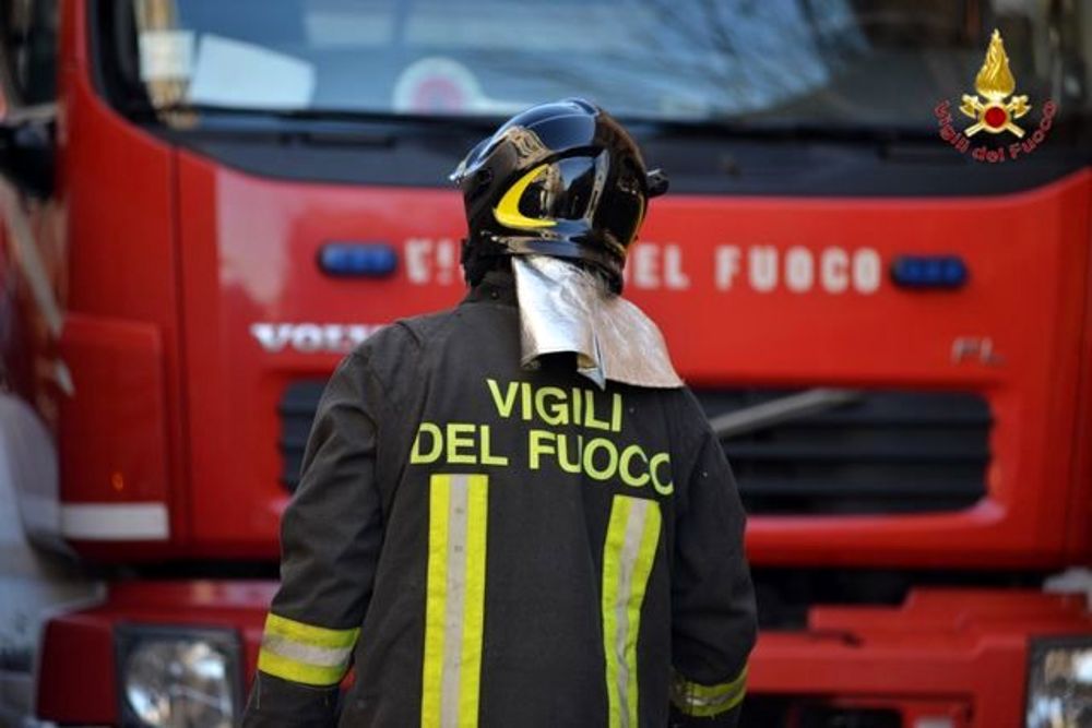 Incendio a Buttapietra