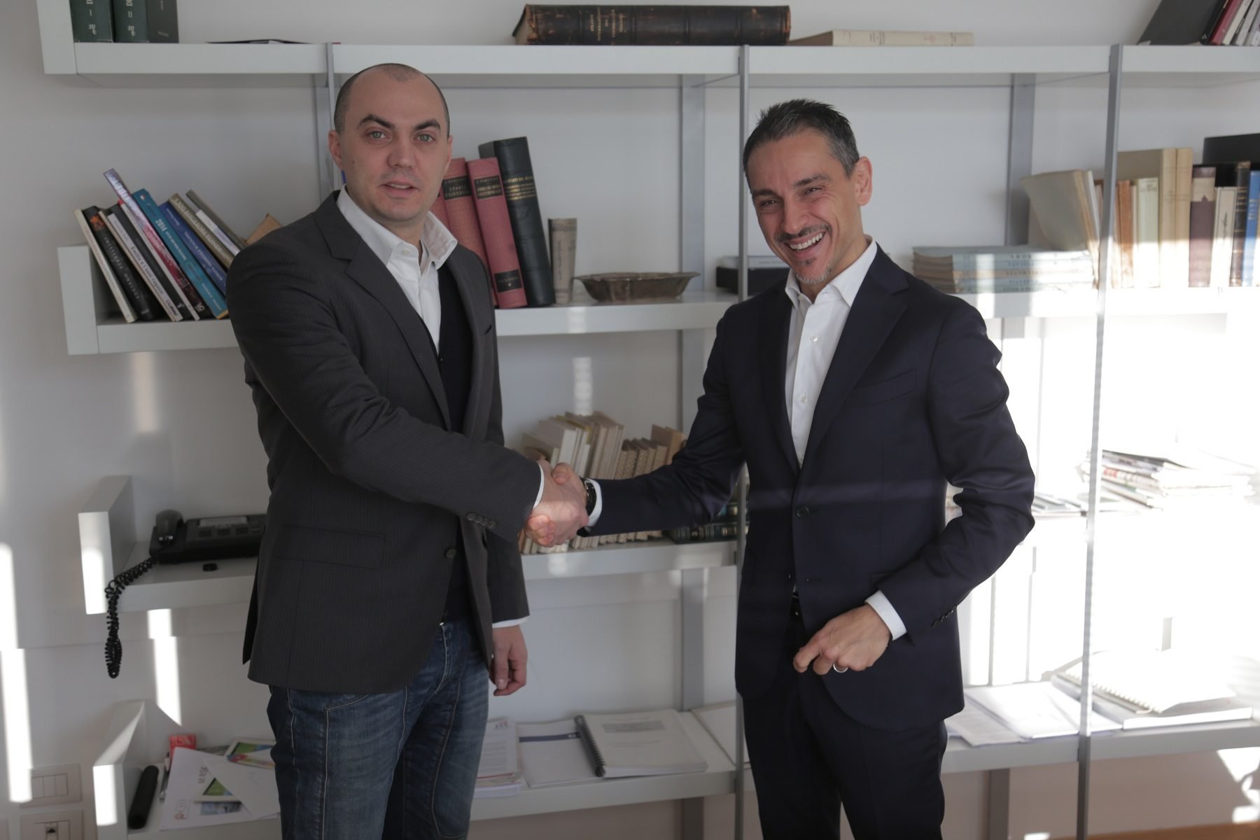 Gabriele Nicolis e Vincenzo Scotti