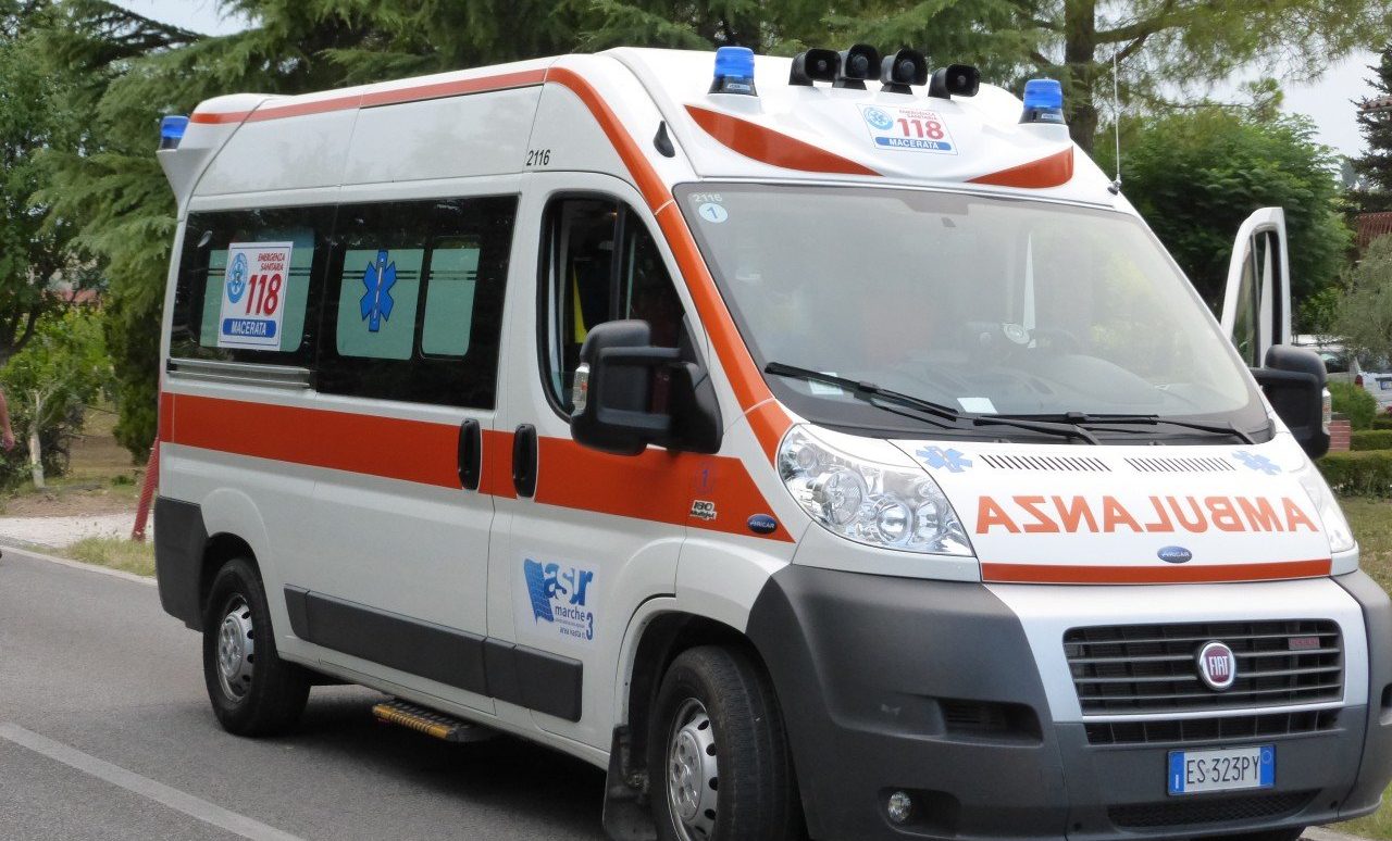 ambulanza ciclista investito verona
