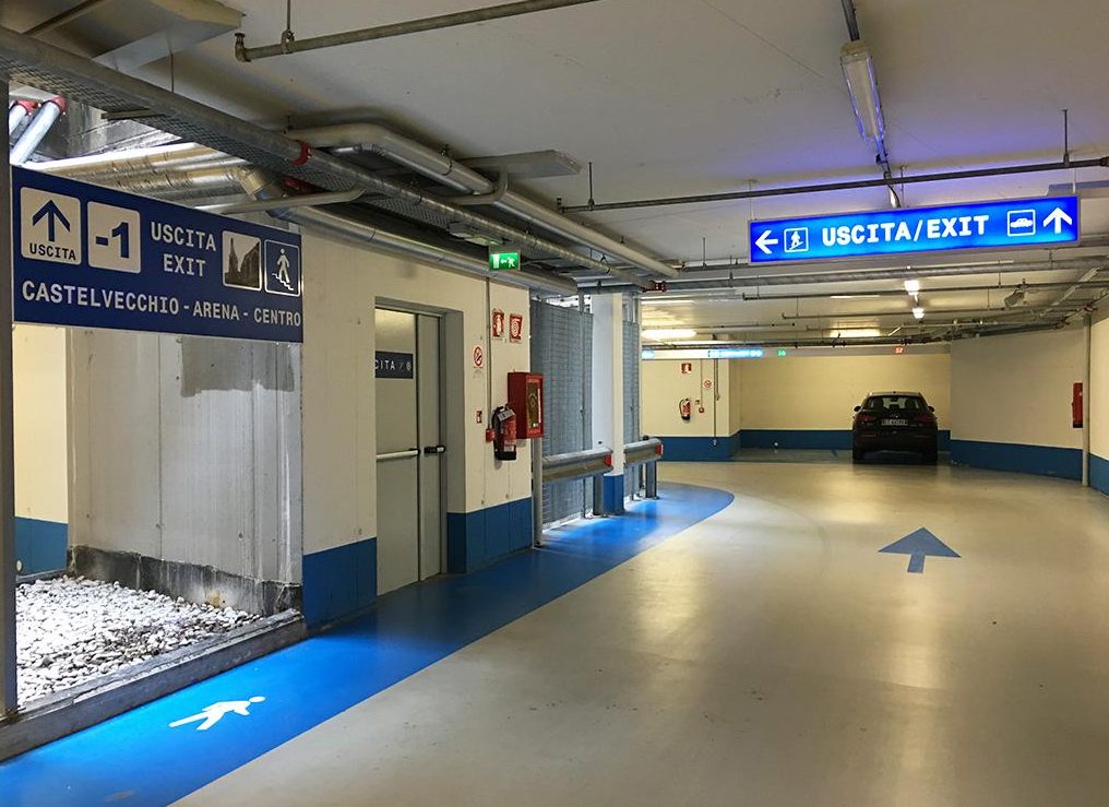 parcheggio corrubbio san zeno dove parcheggiare a Verona