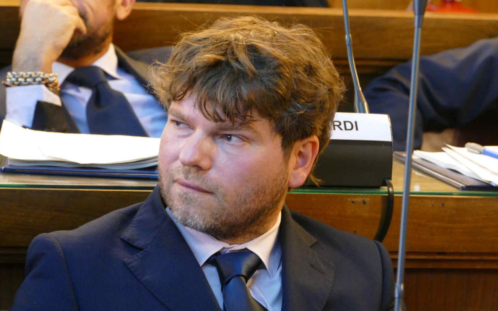 Il consigliere Andrea Bacciga