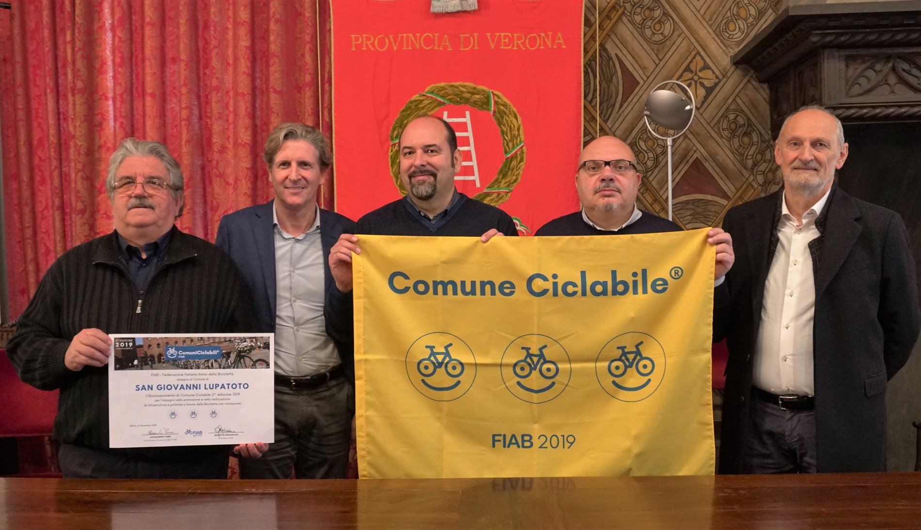 San Giovanni Lupatoto fra i ComuniCiclabili d'Italia secondo Fiab