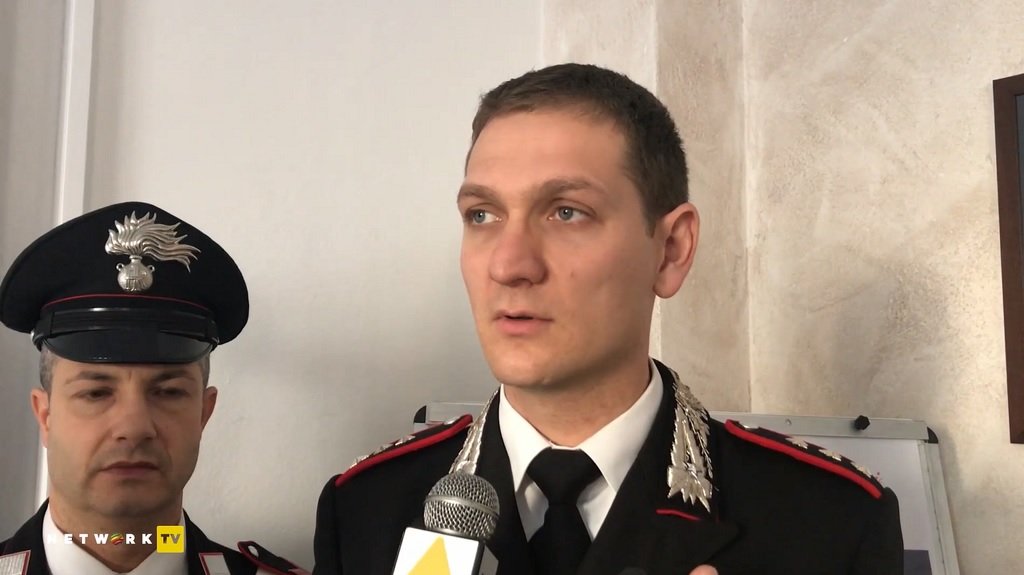 spaccio droga - comandante carabinieri Stefano Caneschi