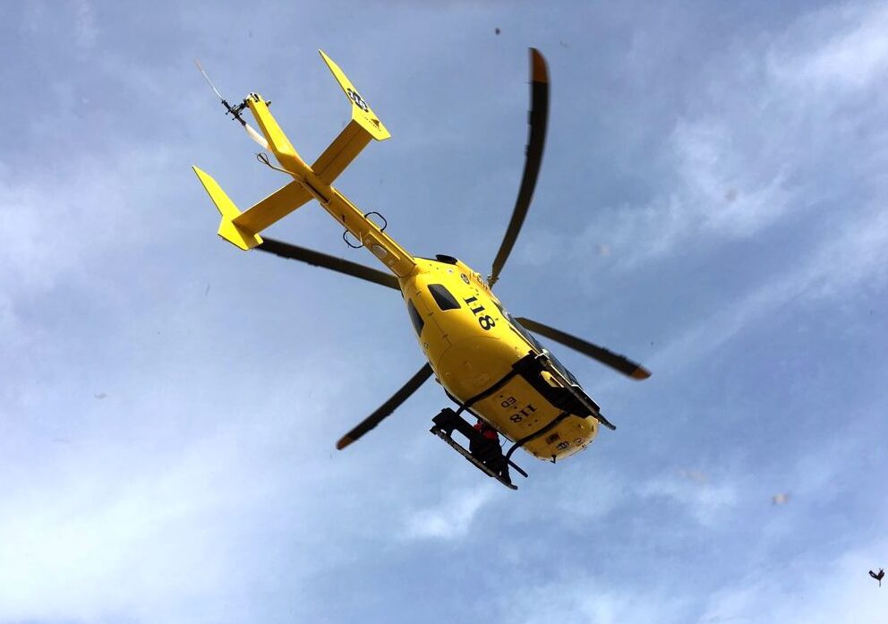 elicottero 118 incidente a Malcesine incidente a Sommacampagna