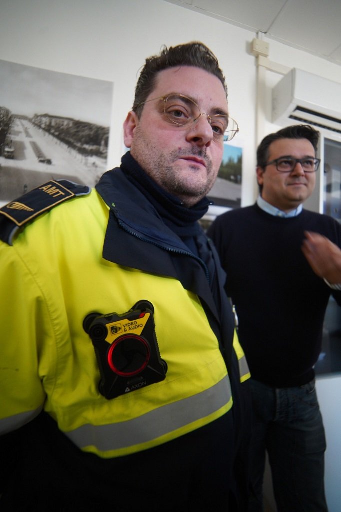 Amt bodycam telecamere sulla divisa accertatori - accertatore