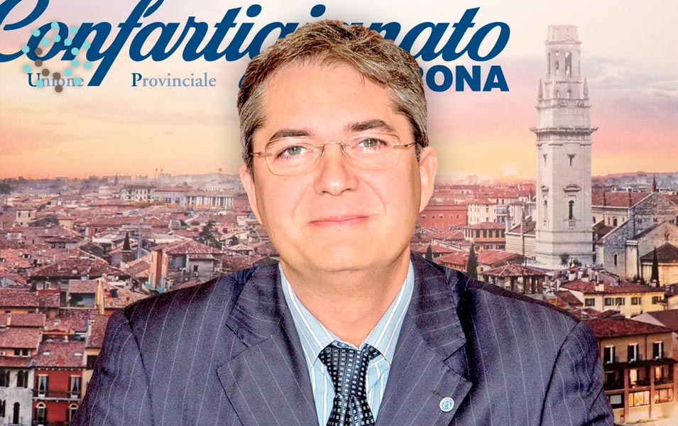 Il presidente di Confartigianato Verona Andrea Bissoli 