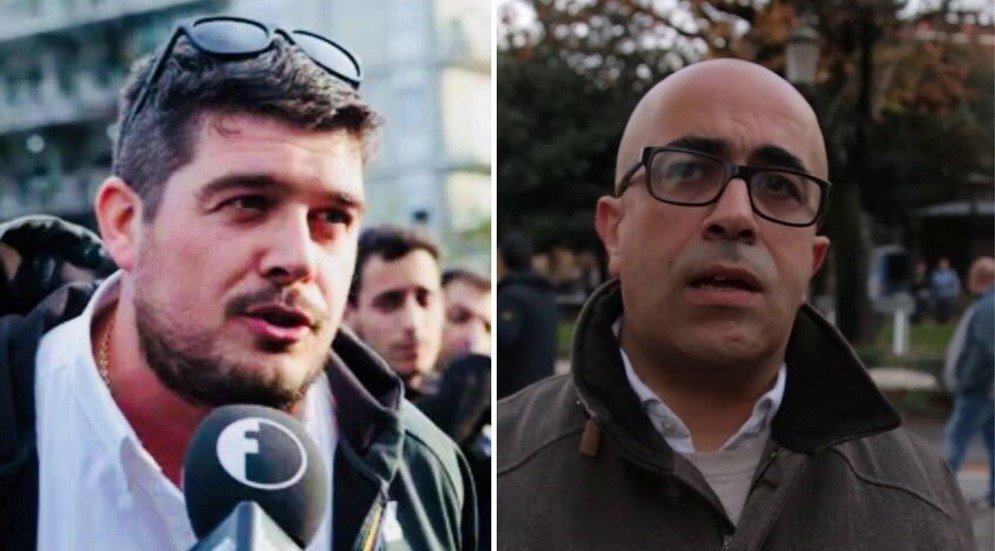 Luca Castellini e Pietro Amedeo Forza Nuova