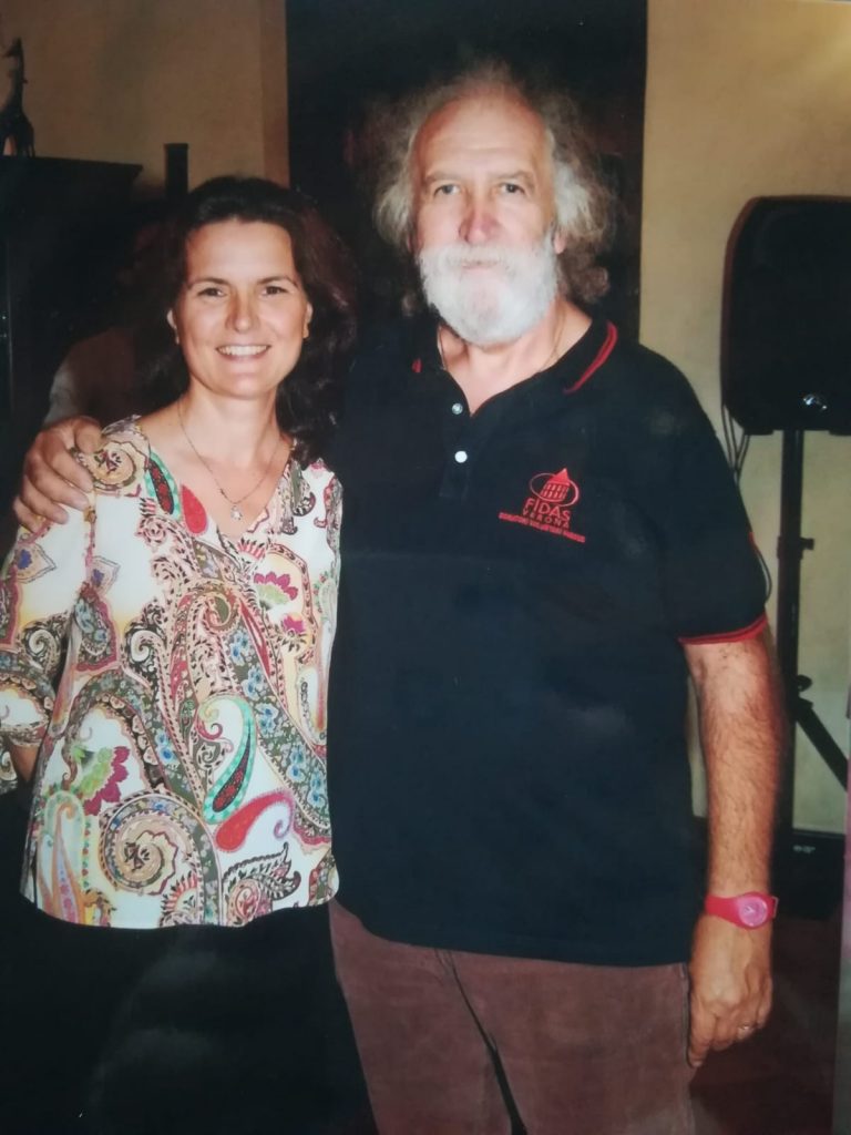 La presidente Fidas Chiara Donadelli con Graziano Sasso, 253 donazioni