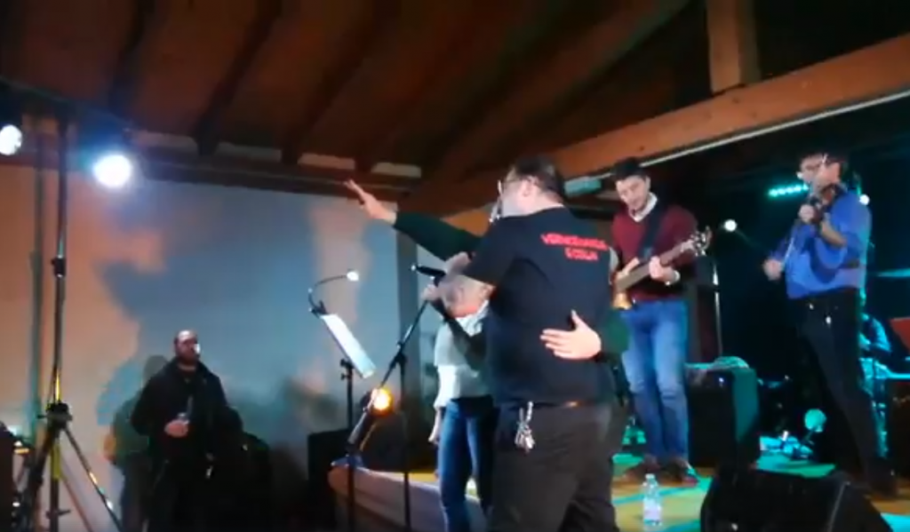 saluto romano palach