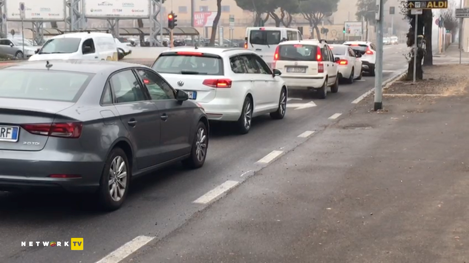 smog blocco blocchi euro 4 diesel traffico allerta arancione verona fiera