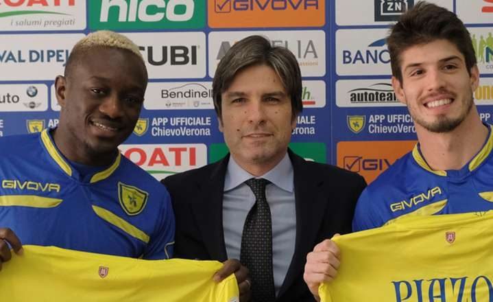 ChievoVerona presentati Dioussé e Piazon