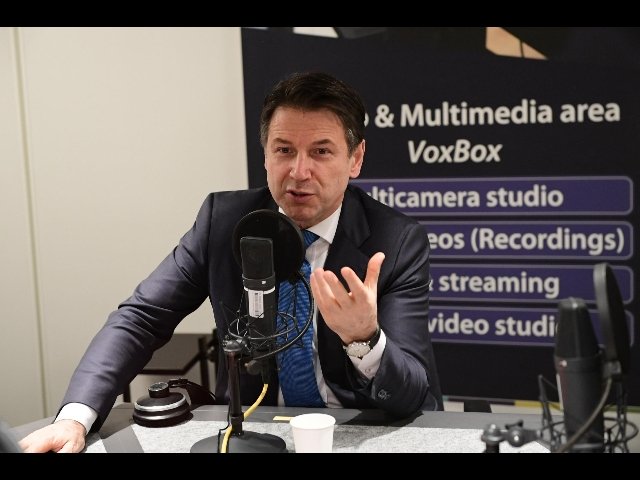 Giuseppe Conte a Strasburgo