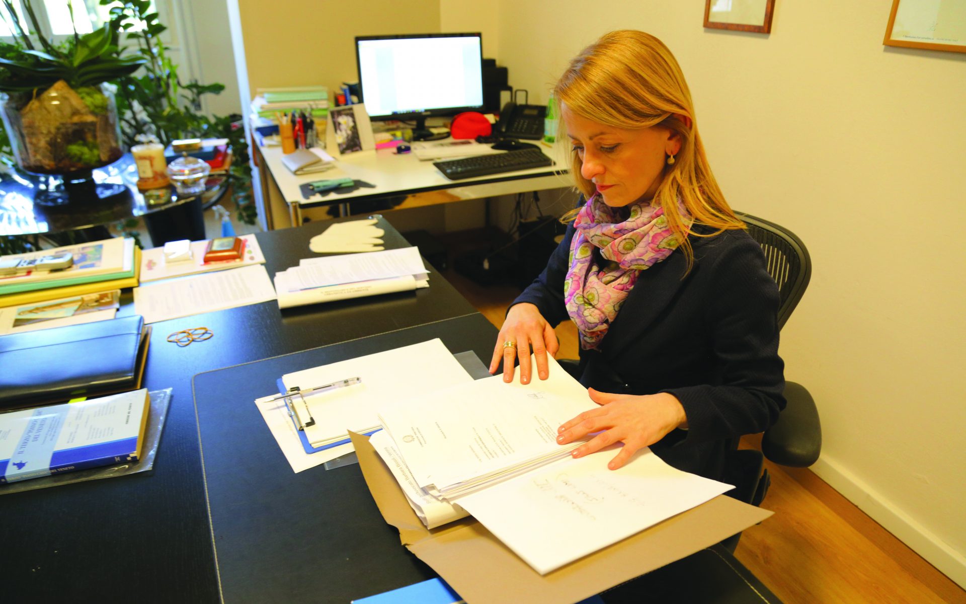 La vicesindaca di Verona Barbara Bissoli