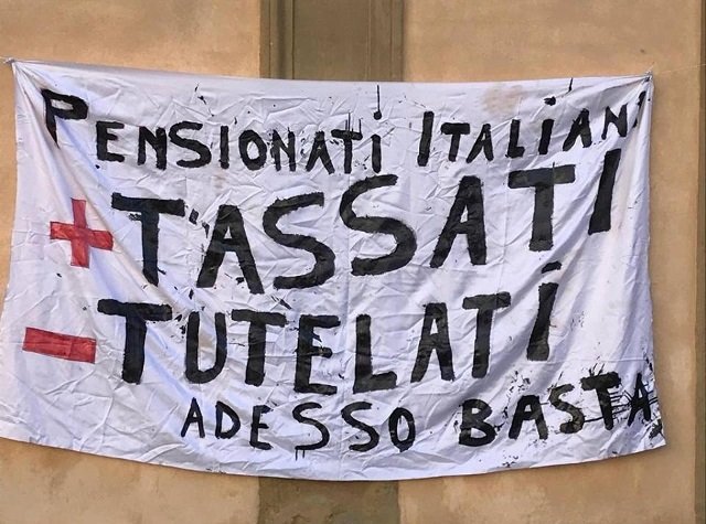 pensioni manifestazione