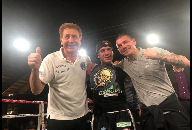 Luca Rigoldi pugilato campione supergallo