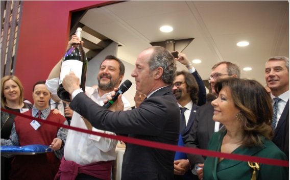 Vinitaly inaugurazione stand Veneto