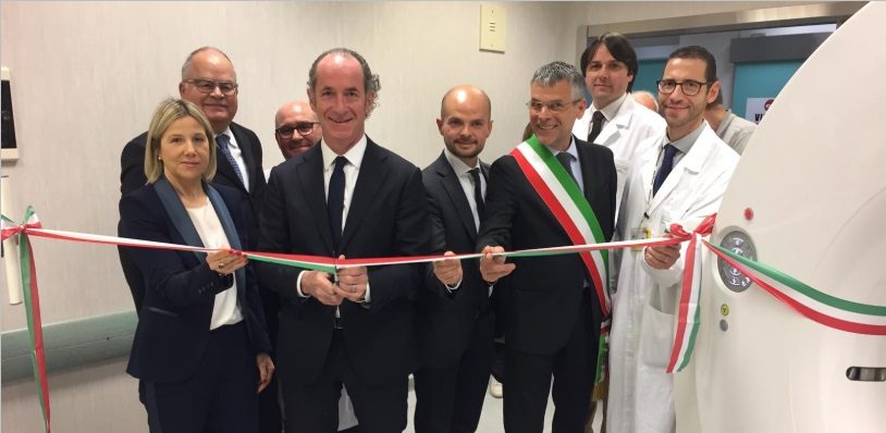 Luca Zaia inaugurazione tac carenza medici sanità