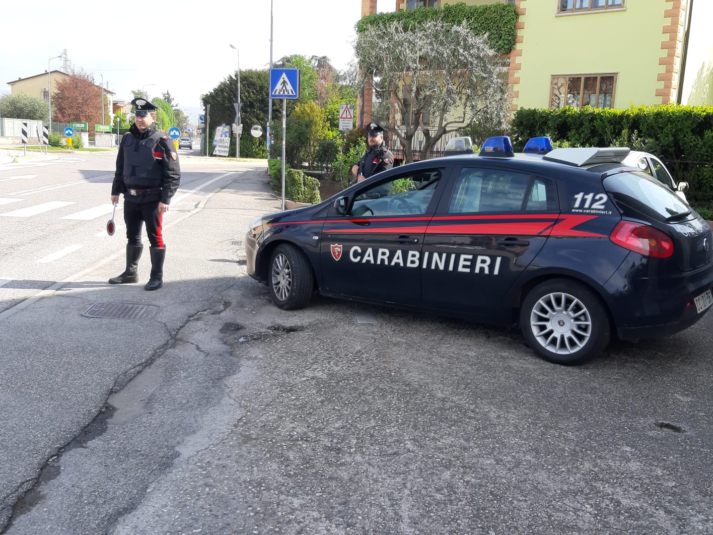 carabinieri arrestato a soave