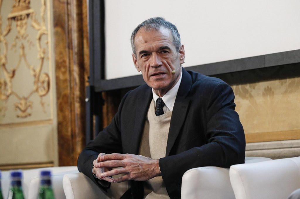 L'economista Carlo Cottarelli.