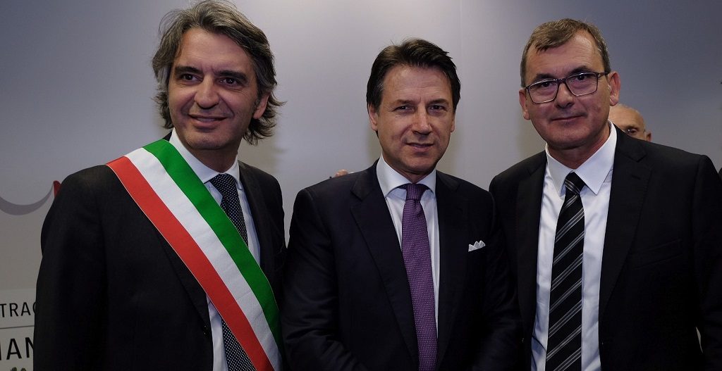 Giuseppe Conte al Vinitaly