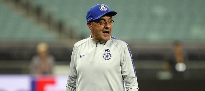 Maurizio Sarri Chelsea finale di Europa League