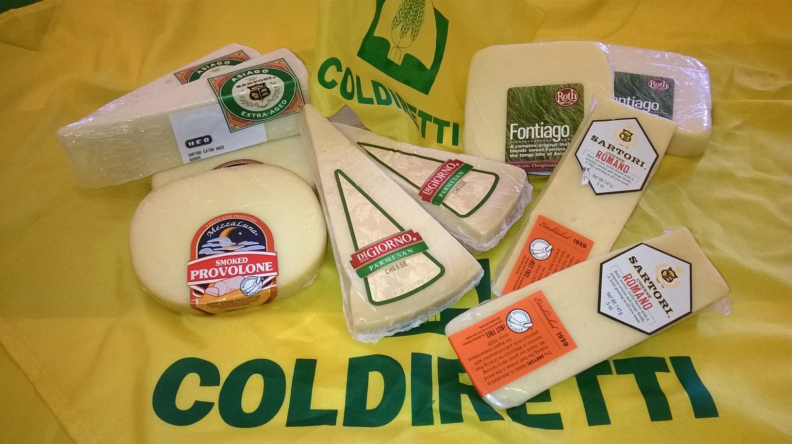 Formaggio usa coldiretti dazi falso made in italy
