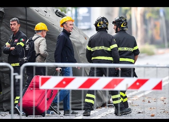 Ponte genova sfollati