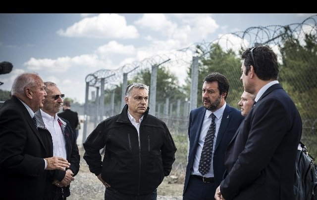 Salvini ungheria muro anti-migranti