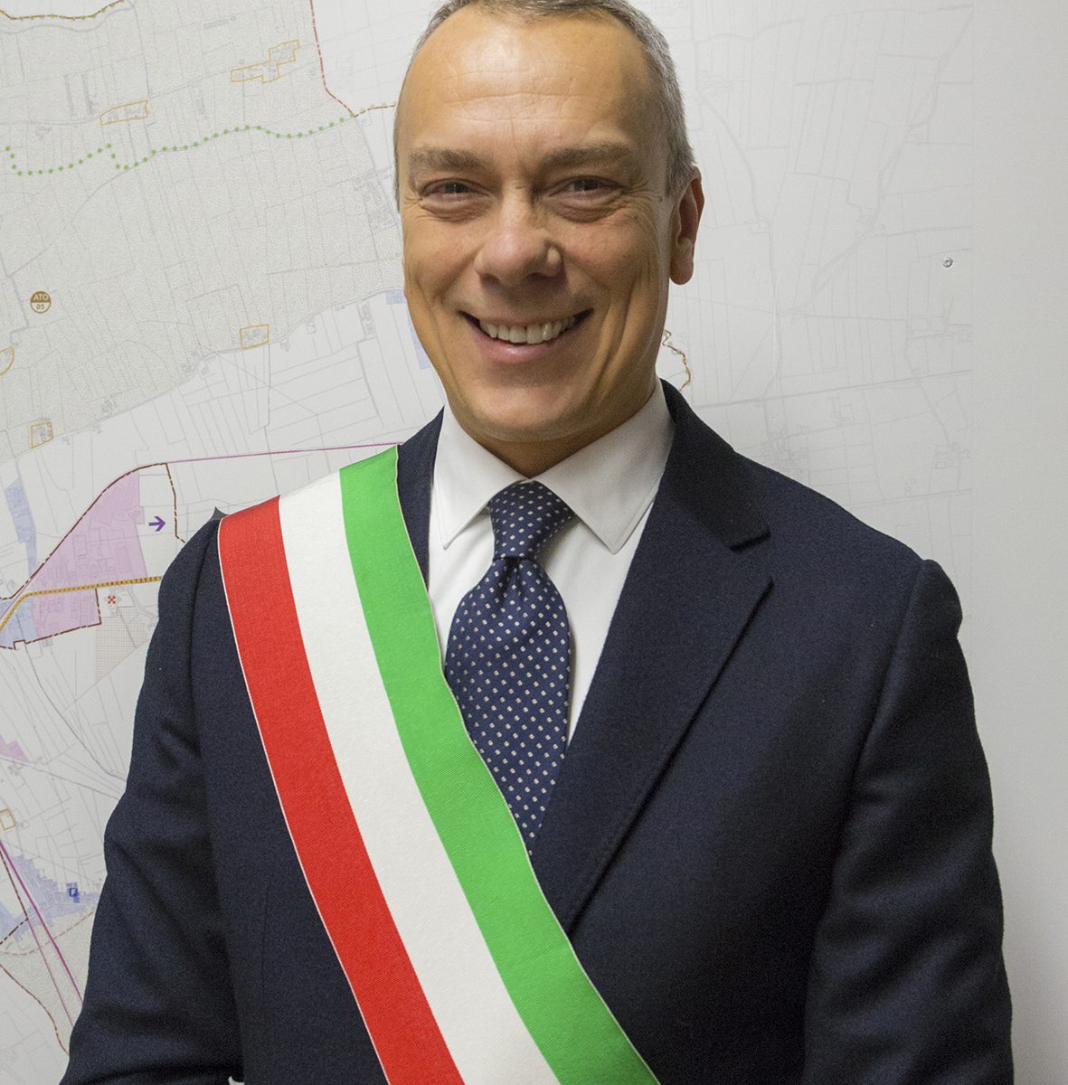Il sindaco di Nogara Flavio Pasini