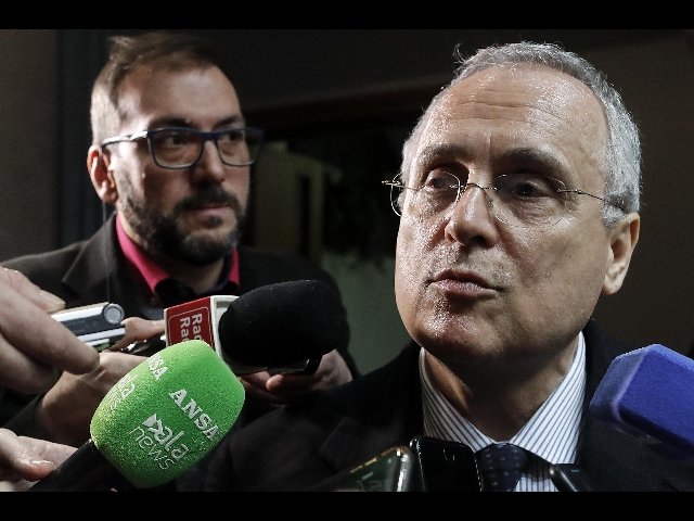 Claudio Lotito Alitalia