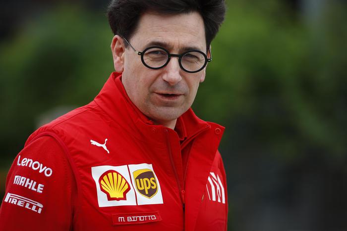 Mattia Binotto penalità a Vettel