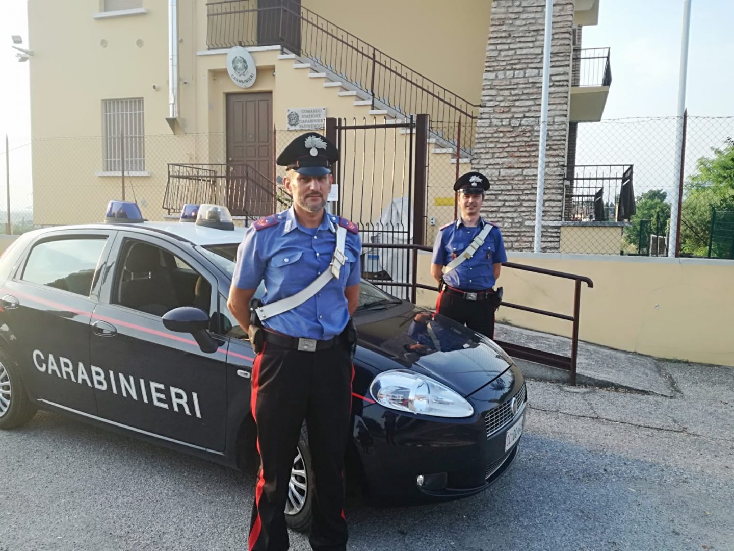 carabinieri pastrengo resistenza PU