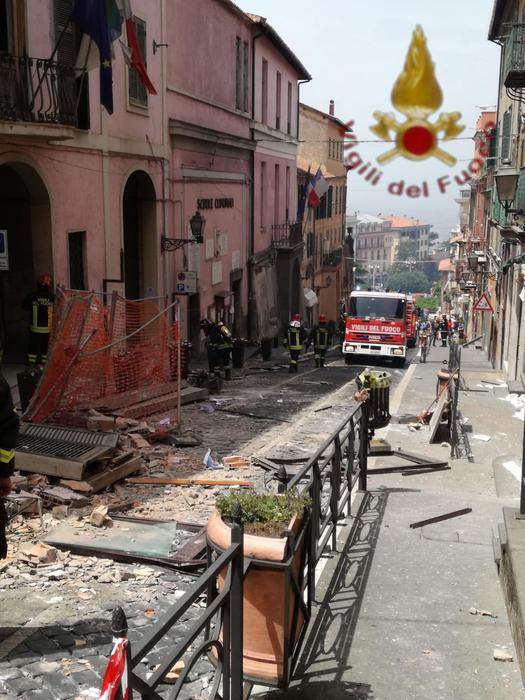 esplosione a rocca di papa