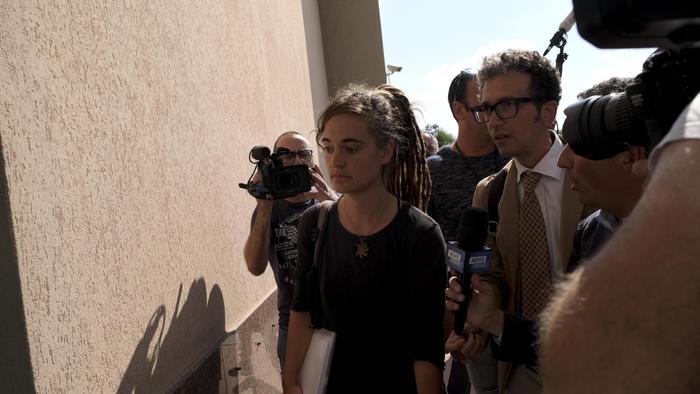 Carola Rackete in procura