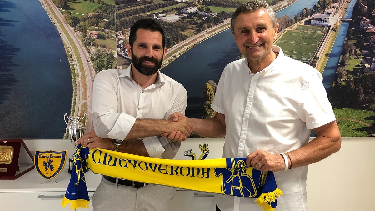 ChievoVerona e Fortitudo Mozzecane - Sergio Pellissier e Giuseppe Boni