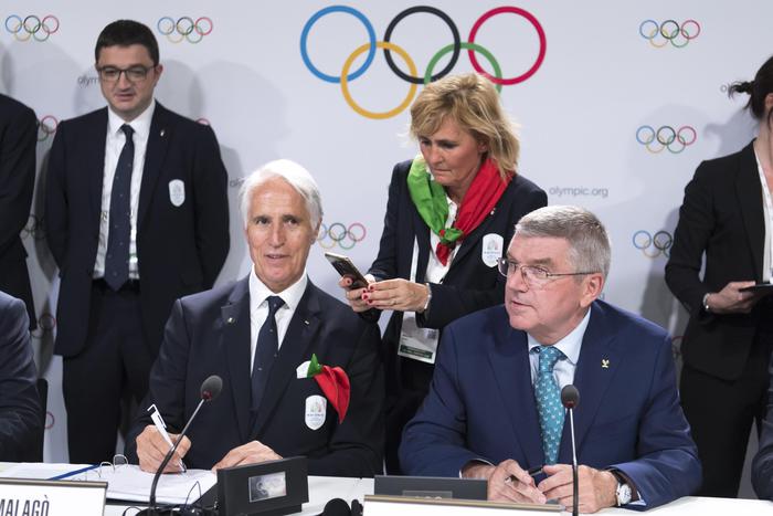 Giovanni Malagò olimpiadi 2026