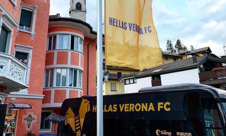 Hellas Verona ritiro Primiero