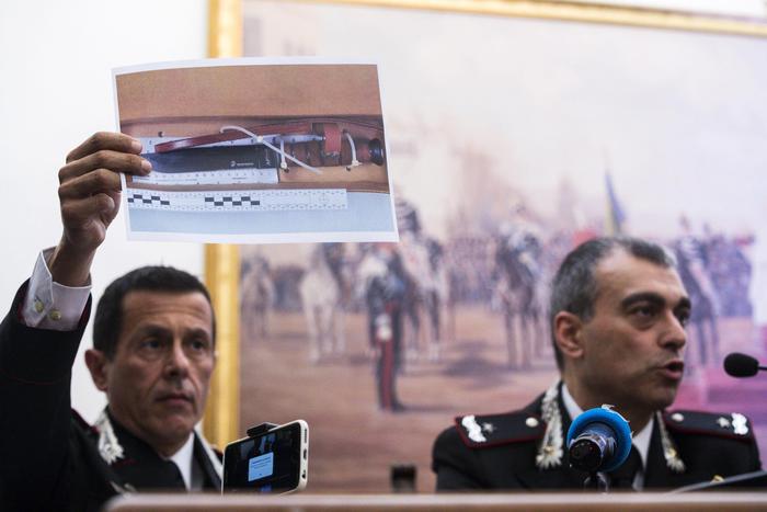 omicidio carabiniere roma