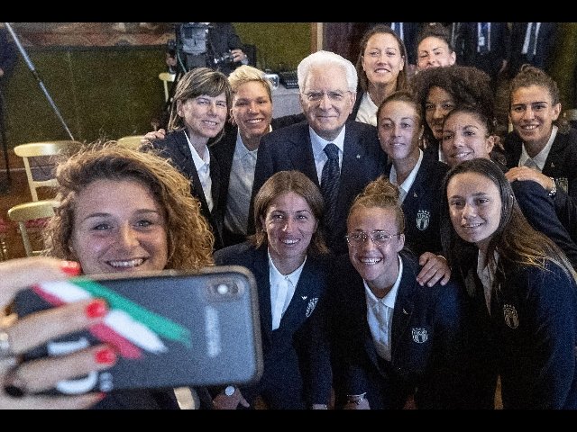 nazionale femminile da mattarella