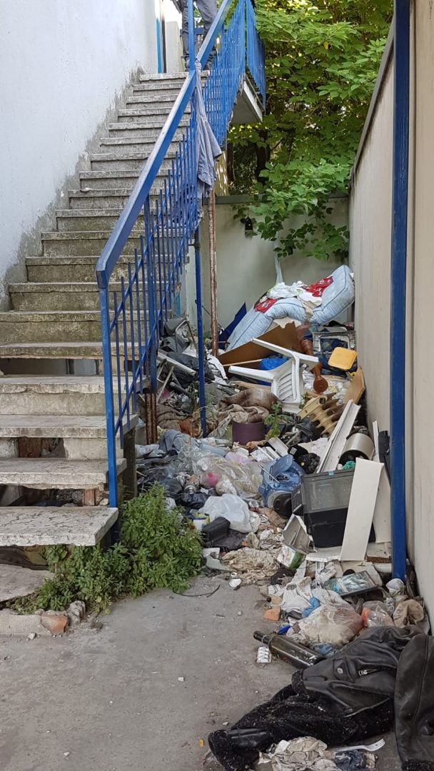 sgombero area abusiva