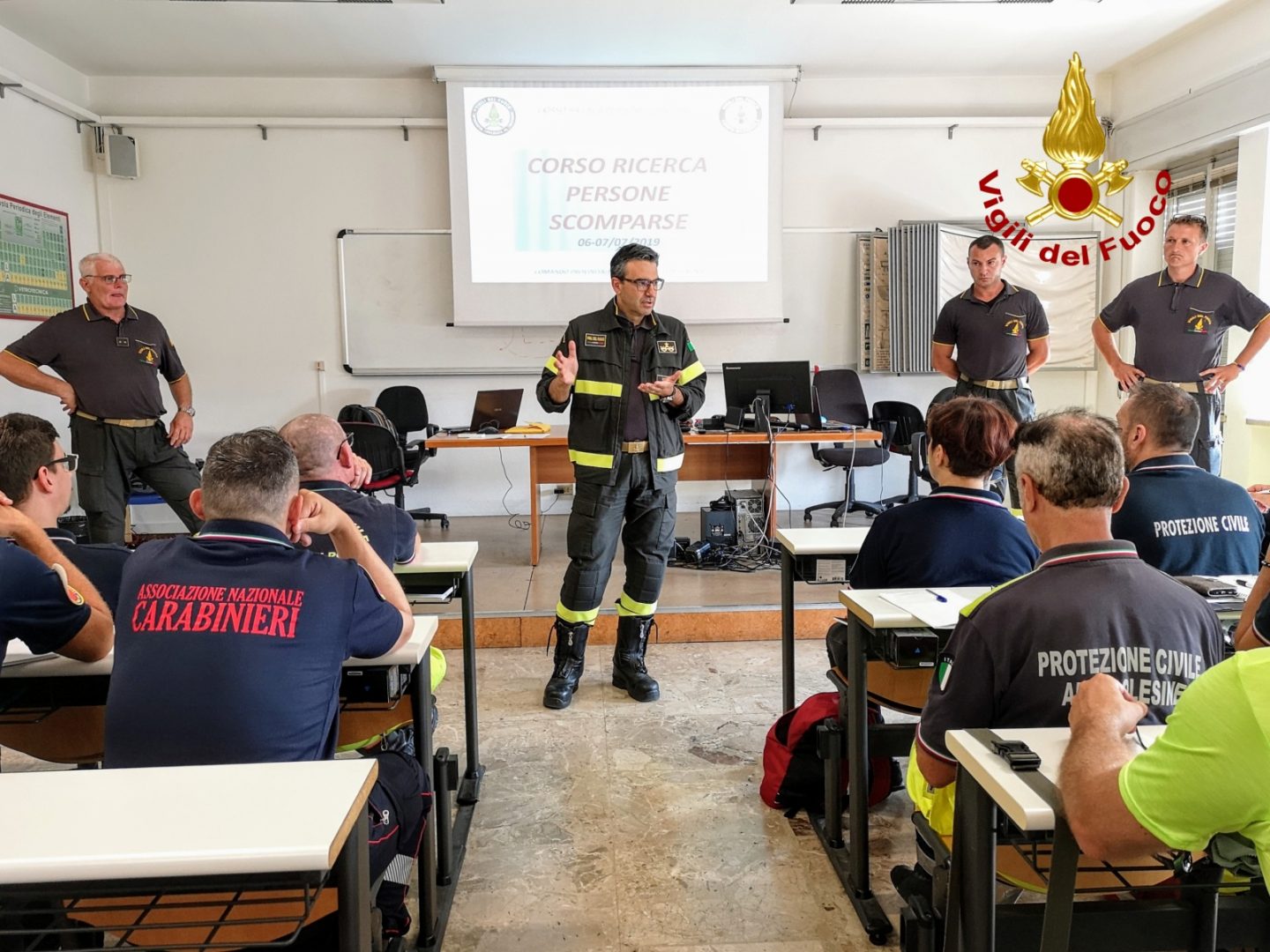 vigili del fuoco e protezione civile