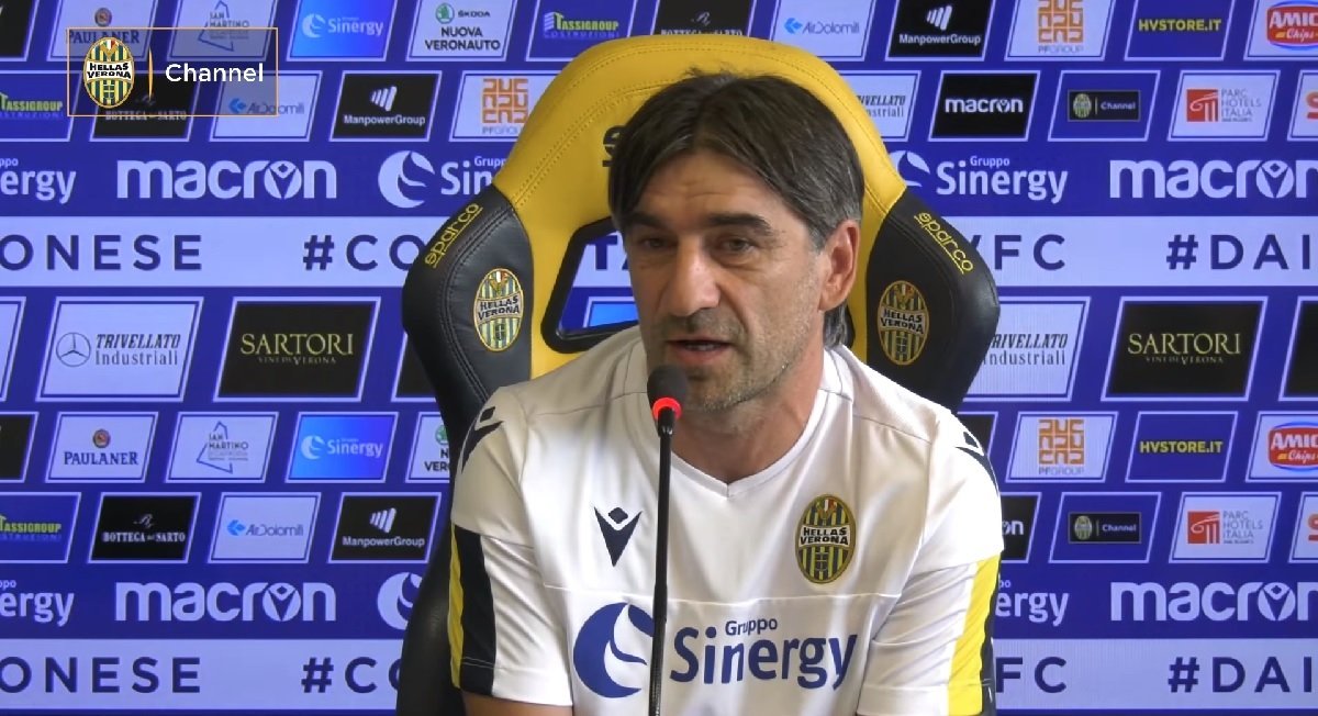 Ivan Juric Hellas Verona Lecce Verona