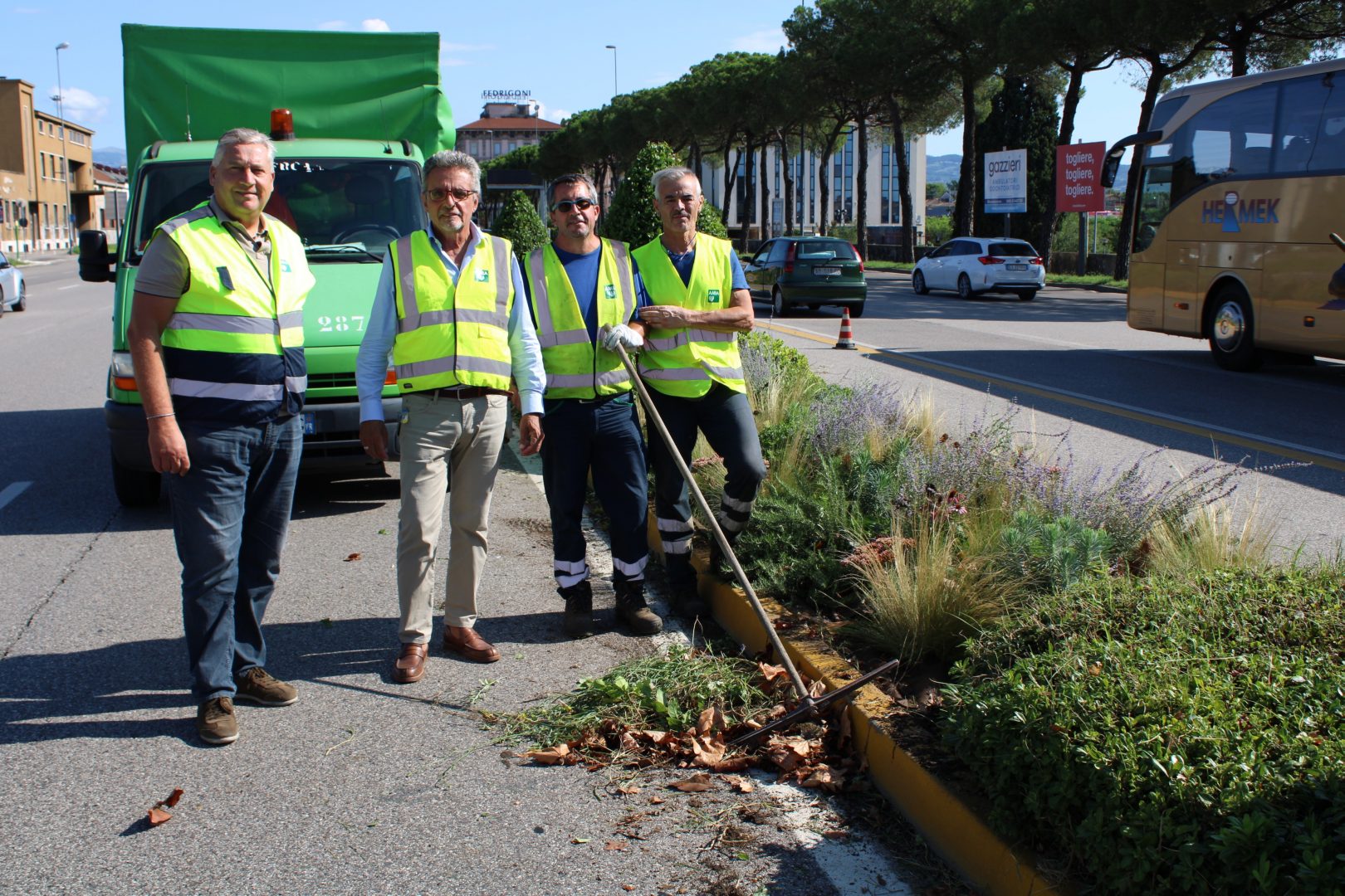 amia intervento spartitraffico