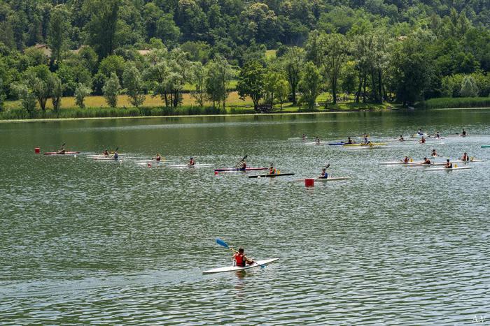 Canoa Lago Santa Maria